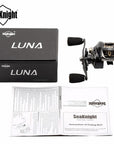 Seaknight Luna 12Bb 7.6:1 151G Baitcasting Reel C60 Carbon Fiber Super Light-Baitcasting Reels-Angler & Cyclist's Store-Right Hand-Bargain Bait Box