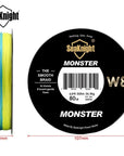Seaknight Monster W8 20 30 40 80 100Lb 8 Strands 300M Braided Fishing Line-Angler & Cyclist's Store-1.0-Bargain Bait Box