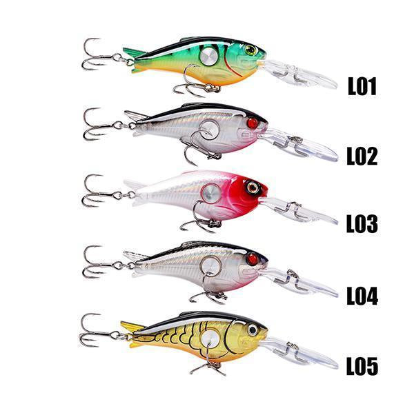 Seaknight Sk003 Crankbait 55Mm 10G 1.8-3.9M 5Pcs Hard Fishing Lures Floating-SeaKnight Official Store-Each Color 1PC-Bargain Bait Box