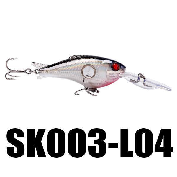 Seaknight Sk003 Crankbait 55Mm 10G 1.8-3.9M 5Pcs Hard Fishing Lures Floating-SeaKnight Official Store-L04 5PCS-Bargain Bait Box