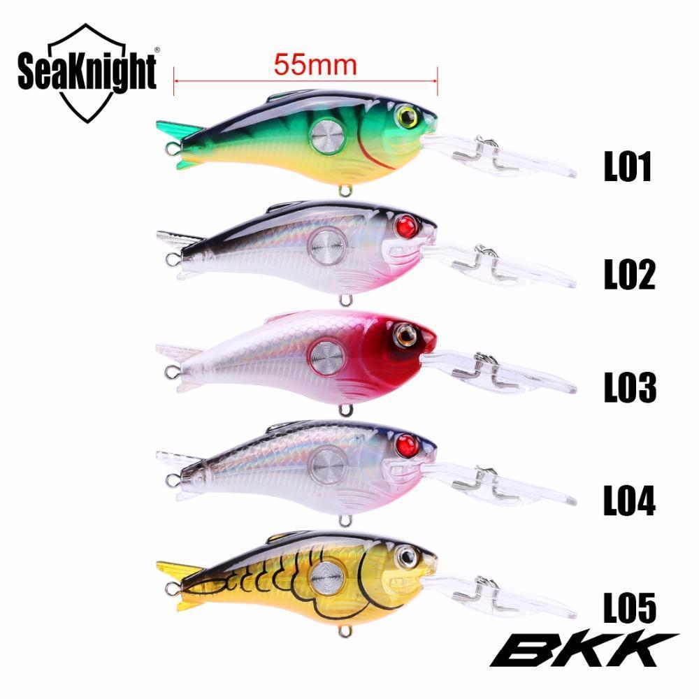 Seaknight Sk003 Crankbait 55Mm 10G 1.8-3.9M 5Pcs Hard Fishing Lures Floating-SeaKnight Official Store-L05 5PCS-Bargain Bait Box
