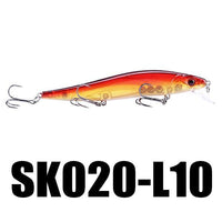 Seaknight Sk020 Fishing Lure 1Pc Minnow 14G 110Mm 0-1M Depth Wobbling Minnow-SeaKnight Official Store-L10 1PC-Bargain Bait Box