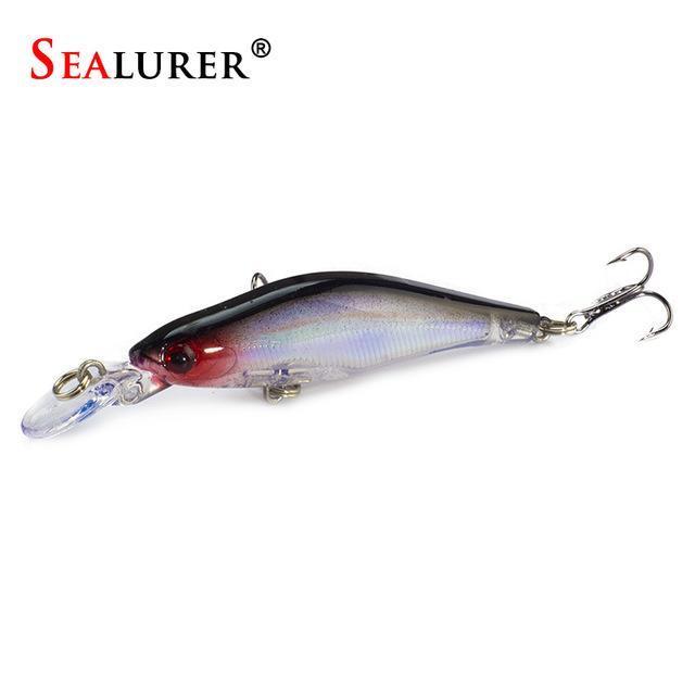 Sealurer 1Pcs/Lot Fishing Lures 8Cm/6G Crankbaits Swimbaits Jerkbaits Fishing-SEALURER Official Store-D-Bargain Bait Box