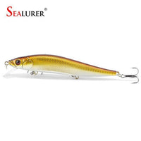Sealurer Brand Floating Fishing Minnow Lure 14Cm 23G Carp 2# Hooks 3D Eyes Pesca-SEALURER Perpetual Store-C-Bargain Bait Box