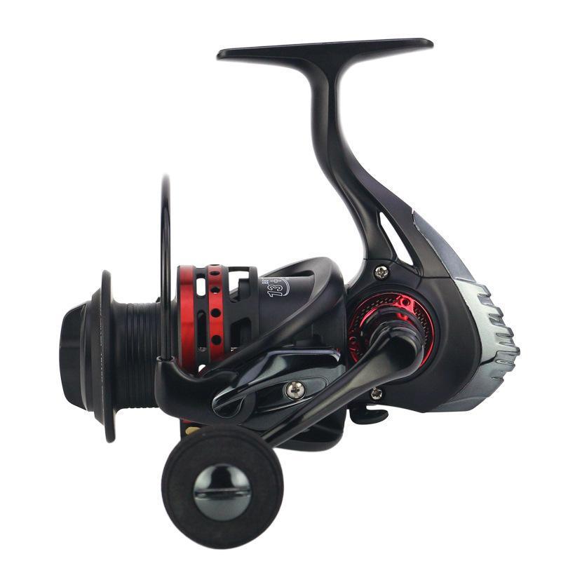 Seamless Fishing Reels Full Metal Rocker Arm Self-Lock Carbon Cloth Brake-Spinning Reels-Even Sports-1000 Series-Bargain Bait Box