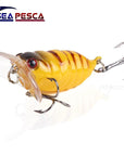 Seapesca Fly Fishing Lure Insects Hrad Bait 45Mm 4G Crankbaits Isca Artificial-SEAPESCA Fishing Store-A-Bargain Bait Box