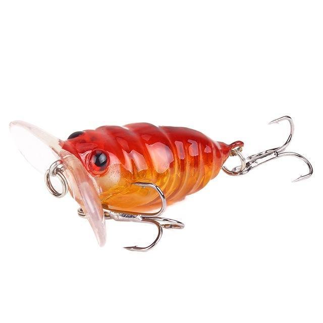 Seapesca Fly Fishing Lure Insects Hrad Bait 45Mm 4G Crankbaits Isca Artificial-SEAPESCA Fishing Store-B-Bargain Bait Box