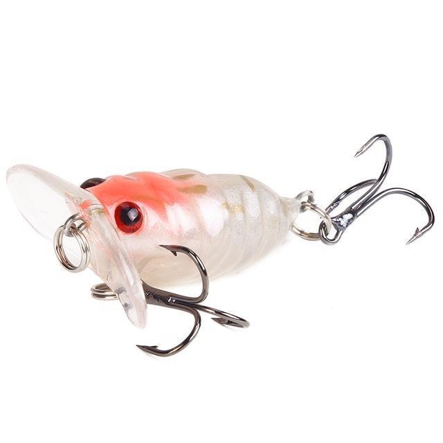 Seapesca Fly Fishing Lure Insects Hrad Bait 45Mm 4G Crankbaits Isca Artificial-SEAPESCA Fishing Store-E-Bargain Bait Box