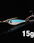 Seapesca Metal Spinner Bait 11G15G20G Spoon Fishing Lure Bass Iscas-Rembo fishing tackle Store-Blue15g-Bargain Bait Box
