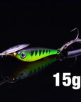 Seapesca Metal Spinner Bait 11G15G20G Spoon Fishing Lure Bass Iscas-Rembo fishing tackle Store-Green15g-Bargain Bait Box