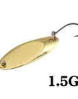 Seapesca Metal Spinner Spoon Fishing Lure Copper Hard Bait 1.5G 2G 3.5G 5G-SEAPESCA Fishing Store-B-Bargain Bait Box