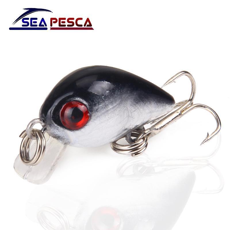 Seapesca Mini Minnow Fishing Lure 30Mm 1.5G Crankbait Isca Artificial Hard-SEAPESCA Fishing Store-A-Bargain Bait Box