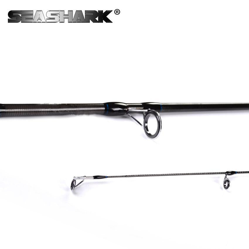 Seashark 2.1M Spinning Fishing Rod 3 Sections Carbon Fiber Portable-Spinning Rods-Shop2800224 Store-Bargain Bait Box