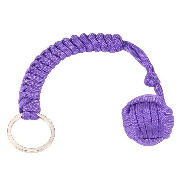 Security Protecting Monkey Fist Self Defense Tool Lanyard Survival-Topleader Outdoor Store-5-Bargain Bait Box