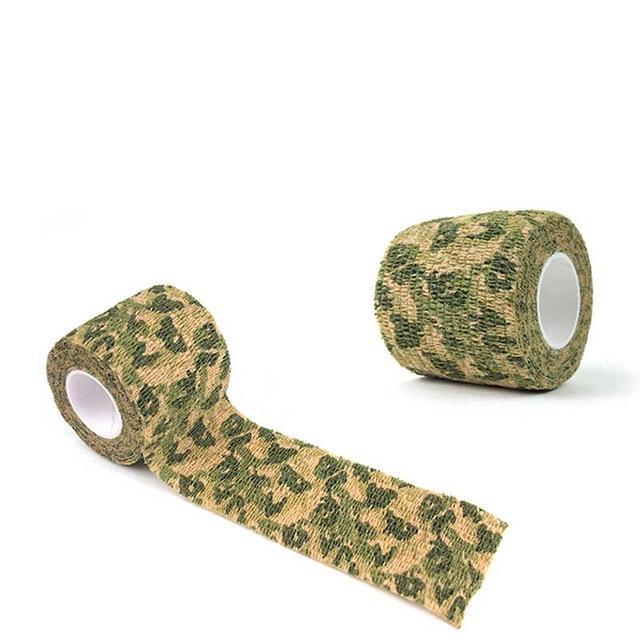 Self Adhesive Camouflage Tape Hunting Military Gun Accessories Elastic Stealth-Weekly_Sporting Store-4-Bargain Bait Box