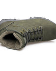 Senta Cotton-Padded Shoes Hiking Shoes For Women Men Snowshoes Snow Boots-SENTA Official Store-Black-6.5-Bargain Bait Box
