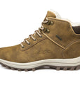 Senta Cotton-Padded Shoes Hiking Shoes For Women Men Snowshoes Snow Boots-SENTA Official Store-Black-6.5-Bargain Bait Box