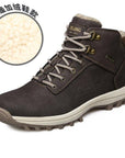 Senta Cotton-Padded Shoes Hiking Shoes For Women Men Snowshoes Snow Boots-SENTA Official Store-Brown-6.5-Bargain Bait Box