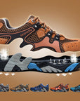 Senta Men Outdoor Adventure Hiking Shoes For Mountaineer Hunter Anti Collision-SENTA Official Store-Blue-4-Bargain Bait Box