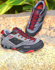 Sexemara Waterproof Hiking Shoes Men Sneakers Leather Outdoor Mens Sport-Adventurers Store-Blue-7-Bargain Bait Box
