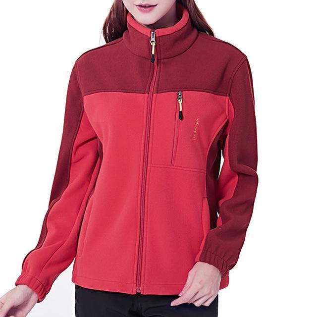 Shifuren Winter Women Fleece Jackets Outdoor Sport Thermal Hiking Trekking-ZoobMileySports Store-red-M-Bargain Bait Box