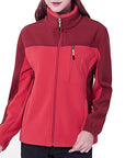 Shifuren Winter Women Fleece Jackets Outdoor Sport Thermal Hiking Trekking-ZoobMileySports Store-red-M-Bargain Bait Box