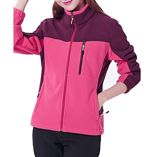 Shifuren Winter Women Fleece Jackets Outdoor Sport Thermal Hiking Trekking-ZoobMileySports Store-rosered-M-Bargain Bait Box