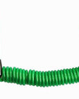 Shinetrip 1.5M Cable Lanyard Spring Coil Wire Rope Motorcycle Motorbike Disc-on the trip Store-green-Bargain Bait Box