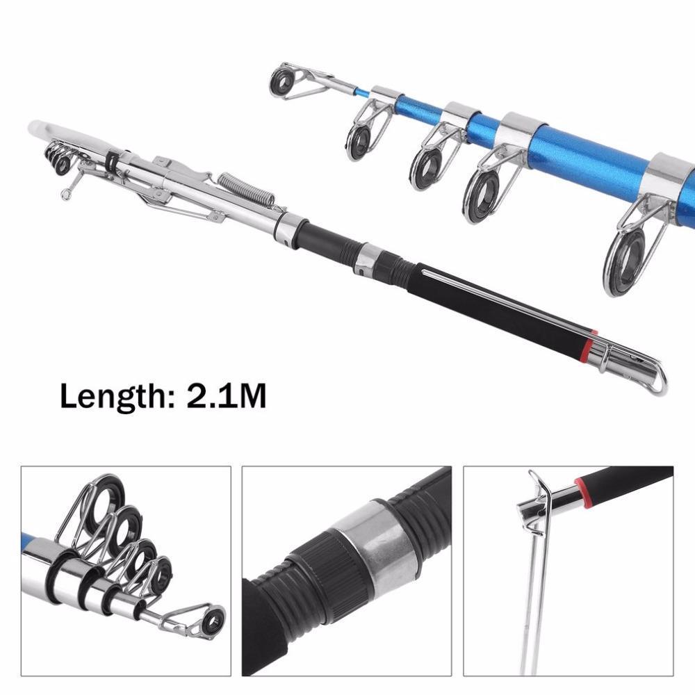 (Ship From Russia &amp; China) Automatic Fishing Rod Glass Fibre Plastic Reel-Automatic Fishing Rods-ON THE WAY Store-2.1 m-Bargain Bait Box