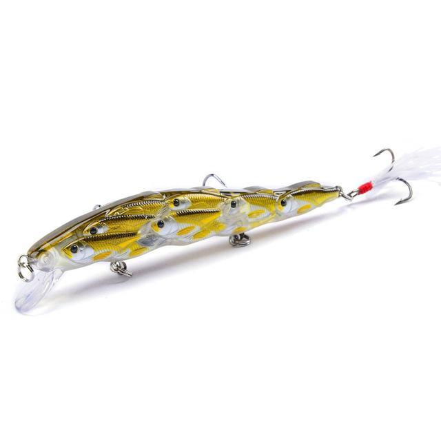 Shoal Type Minnow Hard Baits 115Mm 15.7G Fishing Lure 3Pcs 4# Hooks-Lingyue Fishing Tackle Co.,Ltd-C2-Bargain Bait Box
