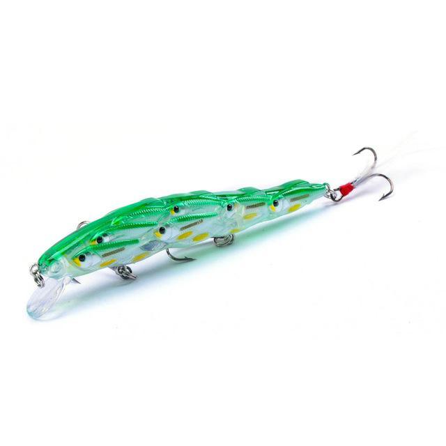 Shoal Type Minnow Hard Baits 115Mm 15.7G Fishing Lure 3Pcs 4# Hooks-Lingyue Fishing Tackle Co.,Ltd-C4-Bargain Bait Box