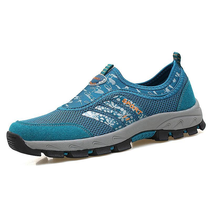 Shoes Hiking Men Large Size Outdoor Sport Shoes Men Breathable Climbing Shoes-Aikey Store-Blue-6.5-Bargain Bait Box