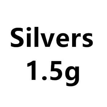 Shunmier 1.5G 2G 3.5G 5G Fishing Copper Spoon Metal Lure Pesca Peche Tackle Carp-SHUNMIER Official Store-silver7-Bargain Bait Box