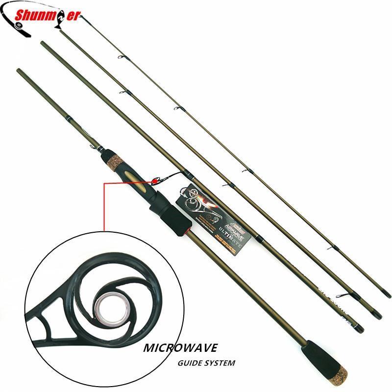 Shunmier 2.1M 2.4M Spinning Fishing Rods 4 Section Ml M 99% Carbon Fishing-Spinning Rods-SHUNMIER Official Store-2.1 m-Bargain Bait Box