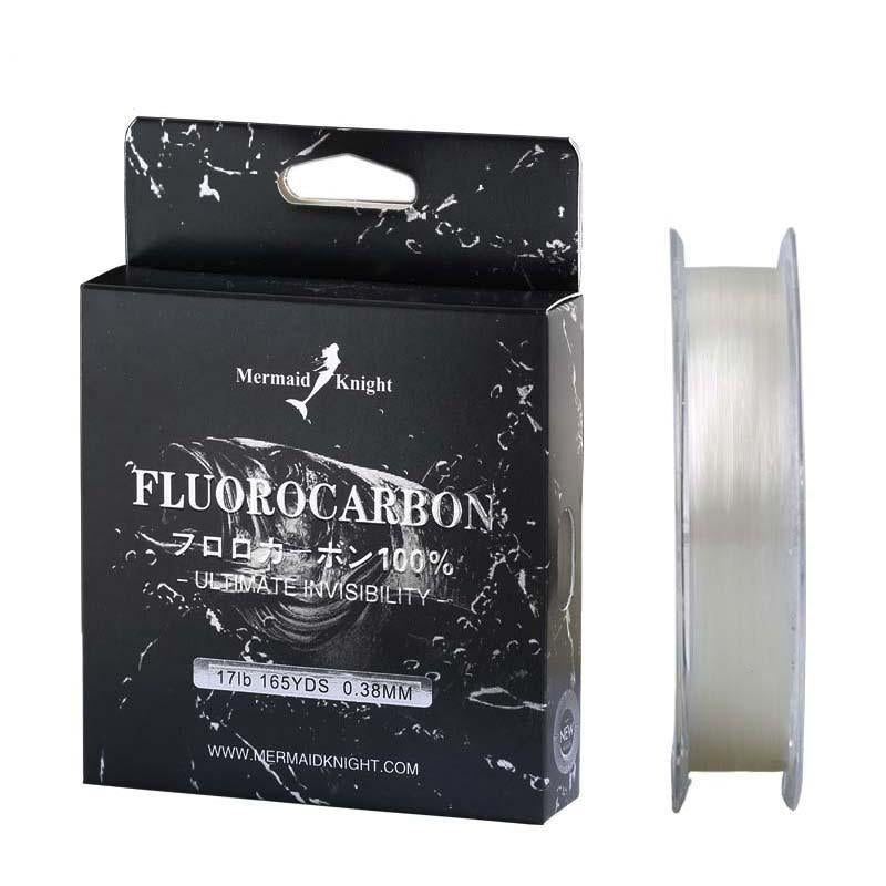 Simago Fishing Line Carbon Fiber 100% Pure Fluorocarbon Coated