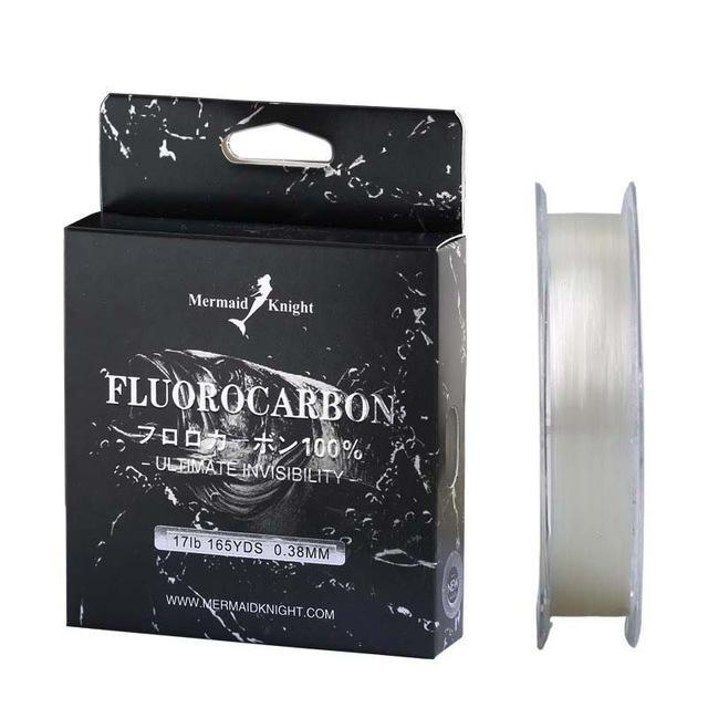 Simago Fishing Line Carbon Fiber 100% Pure Fluorocarbon Coated 165Yds/150M-KingWow Store-1.0-Bargain Bait Box