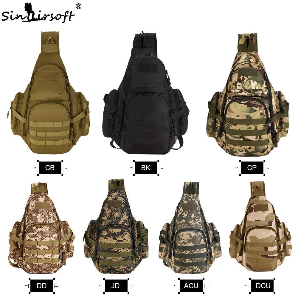 Sinairsoft 14 Inch Laptop Molle Military Backpack Nylon Sports Bag Camping-SINAIRSOFT Official Store-CB-Bargain Bait Box