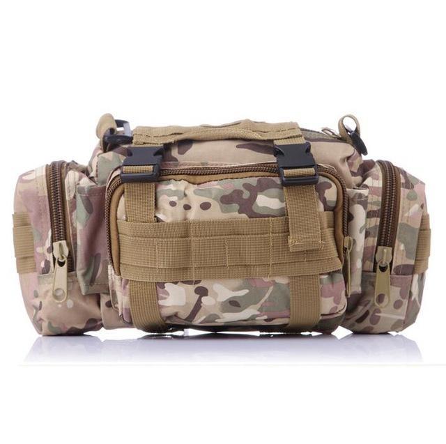 Sinairsoft High Quality Outdoor Military Tactical Backpack Waist Pack Waist-SINAIRSOFT Official Store-CP Camouflage-Bargain Bait Box
