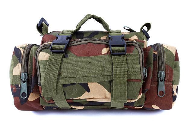 Sinairsoft High Quality Outdoor Military Tactical Backpack Waist Pack Waist-SINAIRSOFT Official Store-Jungle Camouflage-Bargain Bait Box