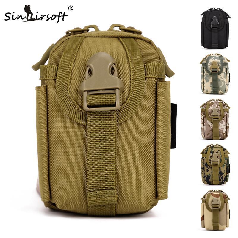 Sinairsoft Molle System Accessory Bag Climbing Bags Camping Sport Pouch-SINAIRSOFT Official Store-BK-Bargain Bait Box
