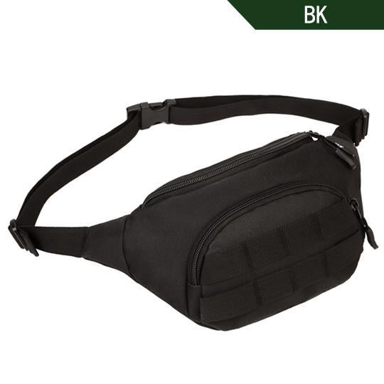 Sinairsoft Tactical Molle Bag Waterproof Waist Bag Fanny Pack Climbing Hiking-SINAIRSOFT Official Store-BK-Bargain Bait Box
