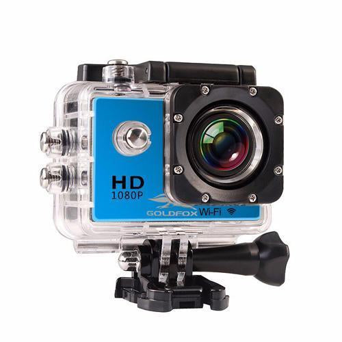 Sj4000 Wifi Action Camera Diving 30M Waterproof 1080P Full Hd Go Underwater-Action Cameras-Shenzhen Zerospace Technology Ltd.-Blue-Standard-Bargain Bait Box
