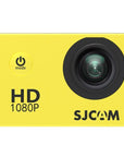 Sjcam Sj4000 Action Camera Sports Dv 2.0 Inch Diving 30M Waterproof Hd 1080P-Action Cameras-SJCAMHD Store-Yellow-Standard-Bargain Bait Box