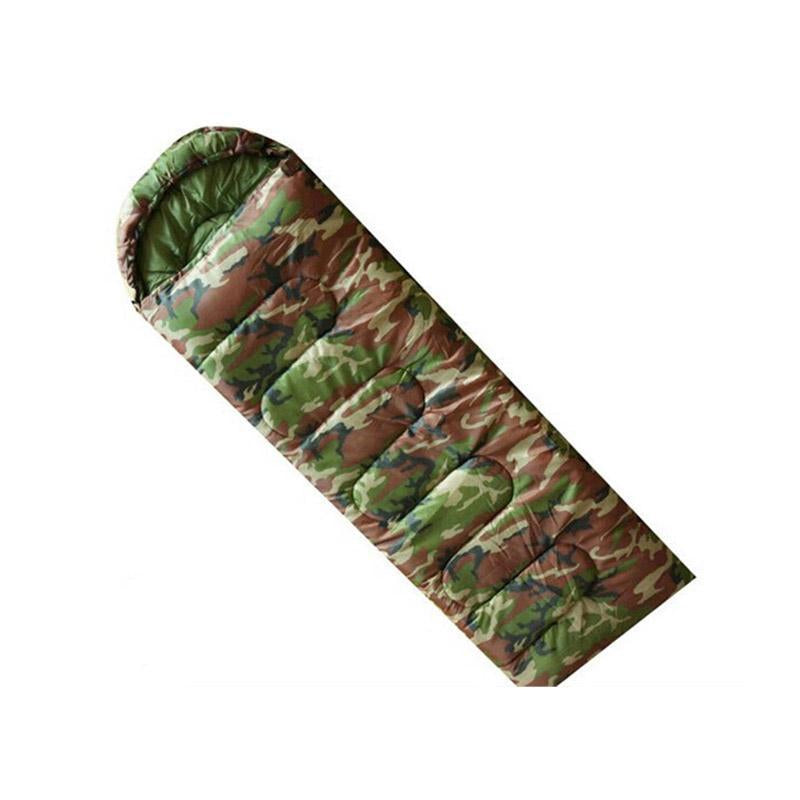 Sleeping Bag Military Envelope Camouflage Outdoor Camping Hiking Travelling-Style Me Fitness Sport-Bargain Bait Box