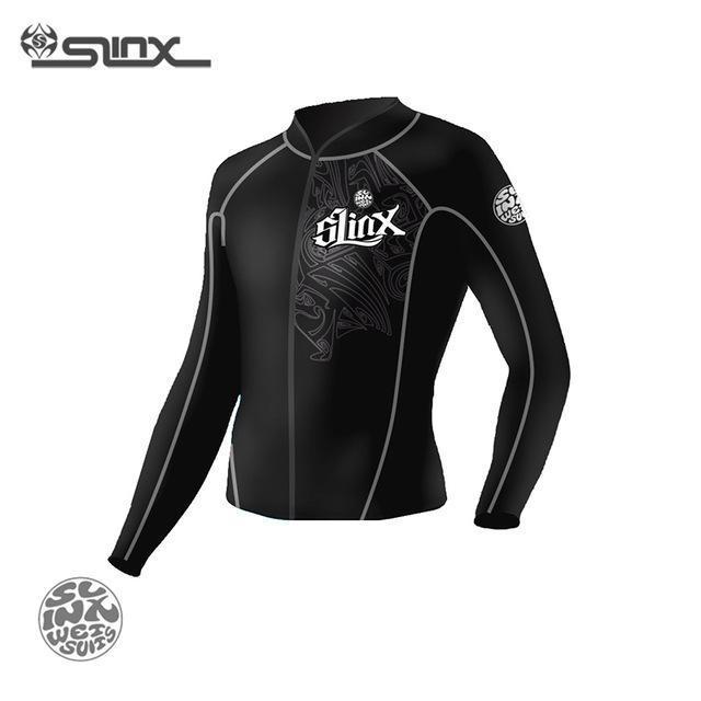 Slinx 1401 2Mm Neoprene Men Scuba Diving Suit Snorkeling Spearfishing Wetsuit-Spearfishing-Bargain Bait Box-Black-S-Bargain Bait Box