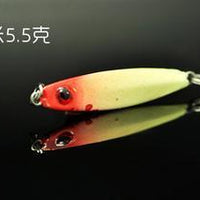 Small Fishing Lure Stream Jigbait Long Range Casting Jigs Hard Bait 3G/5G-Even Sports-Big Red Head-Bargain Bait Box