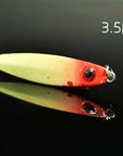 Small Fishing Lure Stream Jigbait Long Range Casting Jigs Hard Bait 3G/5G-Even Sports-Small Red Head-Bargain Bait Box