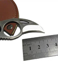 Small Protable Mc Knife Outdoor Edc Tool Survival Self Defense Mini Claw Knife-shopping_spree88 Store-Silver-Bargain Bait Box