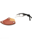 Small Protable Mc Knife Outdoor Edc Tool Survival Self Defense Mini Claw Knife-shopping_spree88 Store-Silver-Bargain Bait Box