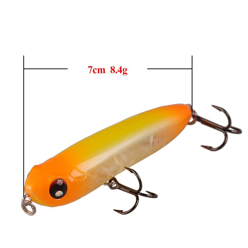 Smart Floating Pencil Fishing Lures China 7Cm 8.4G Vmc Hook Isca Artificial Para-Angler&#39; Store-NF001-Bargain Bait Box